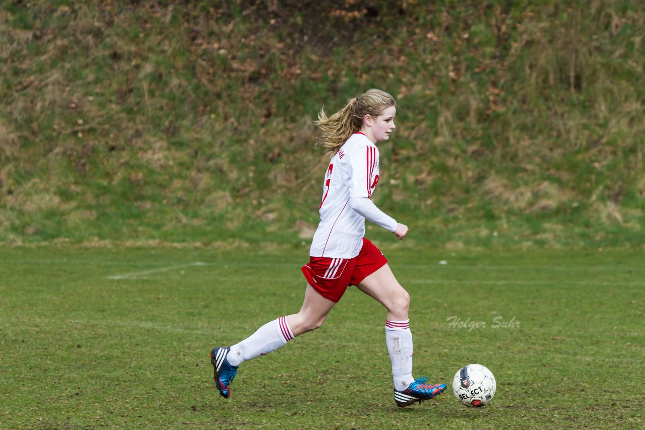 Bild 235 - B-Juniorinnen Tus Tensfeld - TSV Gnutz o.W. : Ergebnis: 1:3